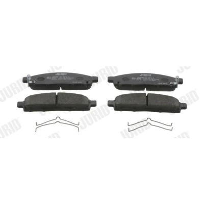 Billede af JURID 573916J Bremseklodser med akustisk advarsel for slid uden tilbehør FIAT: Fullback Pick up