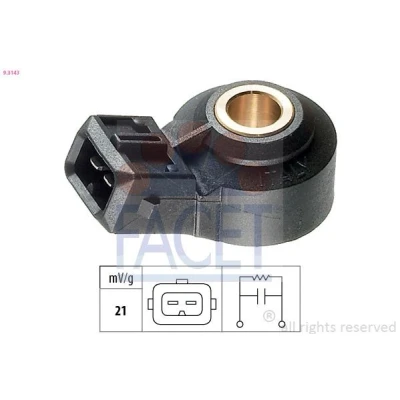 Billede af FACET 9.3143 Sensoren Made in Italy OE Equivalent PEUGEOT: 206 SW