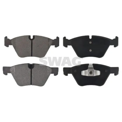 Billede af SWAG 20 91 6670 Bremseklodser foraksel Forberedt til slidindikator med stempelklips BMW: 3 Touring, Sedan, 1 Hatchback