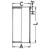 Billede af KOLBENSCHMIDT 89909110 Cylinderforing 110