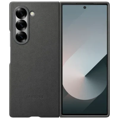 Billede af Samsung Pu Læder Back Cover Grå Galaxy Z Fold 6