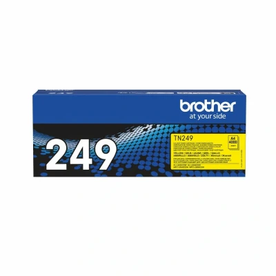 Billede af Brother TN429Y gul toner 4.000 sider original