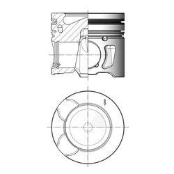 Billede af KOLBENSCHMIDT 41703600 Motor Stempel 85