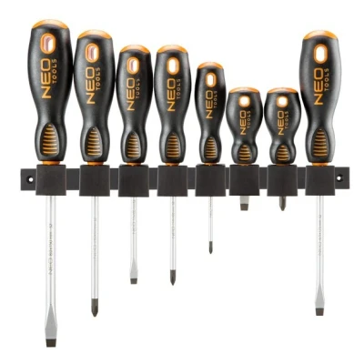 Billede af NEO TOOLS 04 207 Sæt boltudtrækker 8 8x150 mm, 6x125 5x100 6x38 PH2x125 PH1x100 PH0x75 PH2x38 mm