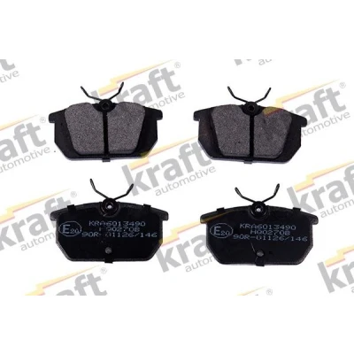 Billede af KRAFT 6013490 Bremseklodser bagaksel ALFA ROMEO: GTV, Spider, 145, FIAT: Uno Hatchback, Barchetta, Punto I Hatchback