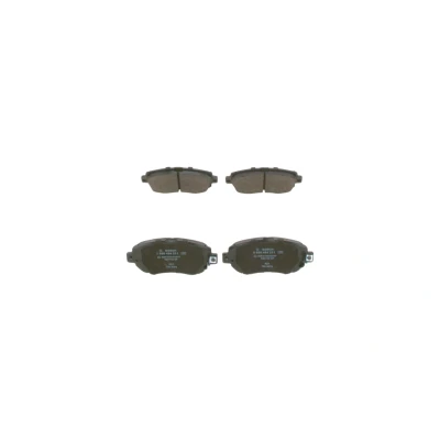 Billede af BOSCH 0 986 494 211 Bremseklodser Low Metallic med akustisk advarsel for slid anti knirke plade LEXUS: IS I Sportcross, RX III, Sedan