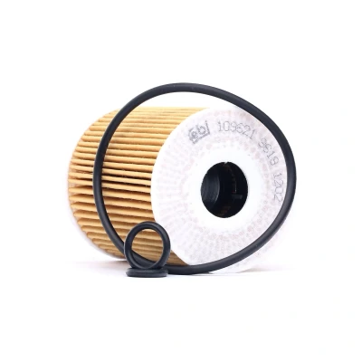 Billede af FEBI BILSTEIN 109621 Oliefilter med tætningsring Filterindsats SKODA: Fabia 2, SEAT: Ibiza 4, 4 ST, VOLKSWAGEN: Polo V Hatchback