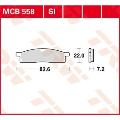 Billede af TRW Sinter Offroad MCB558SI Bremseklodser
