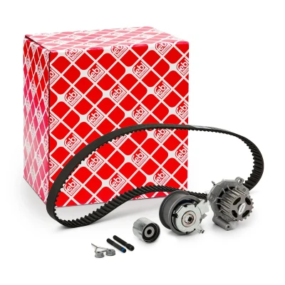 Billede af FEBI BILSTEIN 176589 vandpumpe + Tandremssæt med 120 VOLKSWAGEN: Passat B6 Variant, Touran I, Golf 5, SKODA: Octavia 2 Combi, Fabia