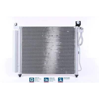 Billede af NISSENS 94828 Kondensator med tørrer Aluminium 390 R 134a KIA: Picanto I