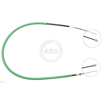 Billede af A.B.S. K19856 Håndbremsekabel 1467 Skivebremse til venstre /højrestyring