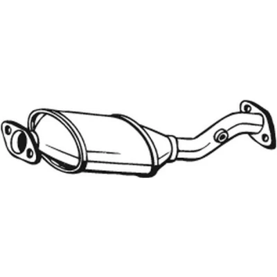 Billede af BOSAL 099 449 Katalysator Euro 3 med monteringsdele FORD: MONDEO 3, Kombi, Stufenheck