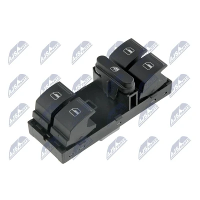 Billede af NTY EWS VW 021 Kontakt, rudehejs foran til venstre SKODA: Fabia 2, Octavia II Hatchback, 2 Combi