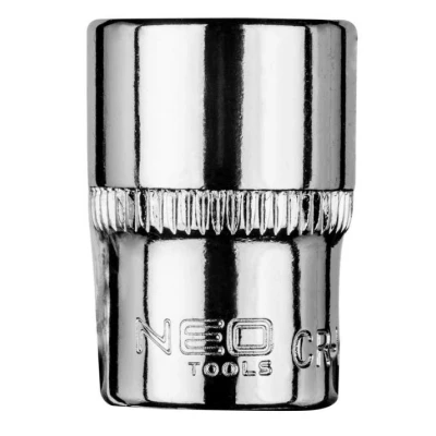 Billede af NEO TOOLS 08 453 Skraldenøgleindsats (Hexagon) 1/4 13 mm Krom vanadium stål Sekskant