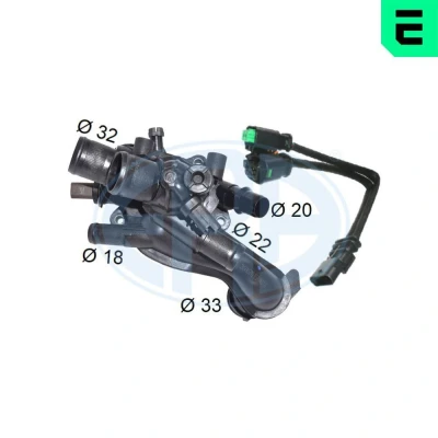 Billede af ERA 350570A Termostat 105 med pakning sensor, kabel plastik hus PEUGEOT: 207 CC, Hatchback, 308 I SW, CITROËN: C4 Grand Picasso