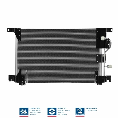Billede af NISSENS 94336 Kondensator uden tørrer Aluminium 730 R 134a
