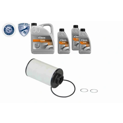 Billede af VAICO V10 3025 XXL Delesæt, olieskift automatgearkasse med pakninger tætningsring, oliemængde for olieskylning EXPERT KITS +