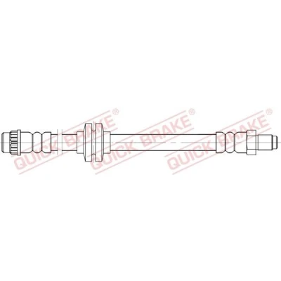 Billede af QUICK BRAKE 32.133 Bremseslange 389 M10x1 RENAULT: MASTER 3