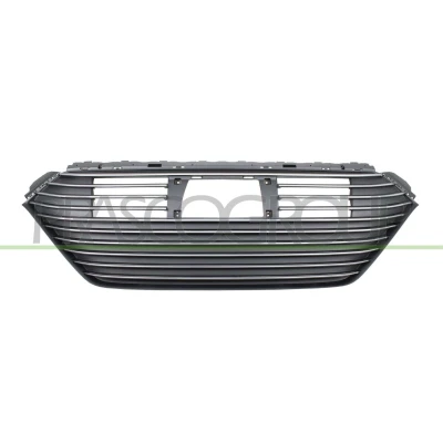 Billede af PRASCO HN1502001 Kølergitter sort krom
