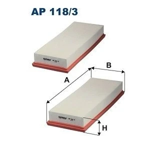 Billede af Luftfilter FILTRON AP 118/3 2x