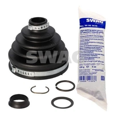 Billede af SWAG 30 83 0006 Drivakselmanchet foraksel, hjulsidet Gummi VOLKSWAGEN: Passat B5 GP Variant, Sedan, AUDI: A4 Avant