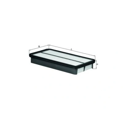 Billede af MAHLE ORIGINAL LX 809 Luftfilter 41,0 156 308,5 Filterindsats TOYOTA: RAV4 II SUV, Avensis I Sedan, Corolla VII Compact
