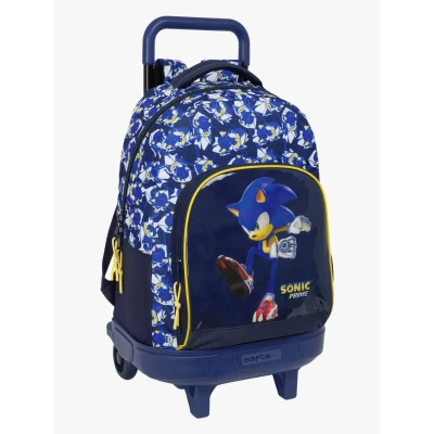 Billede af Safta Skolerygsæk med Hjul City Blå 33 x 45 22 cm Skoletaske
