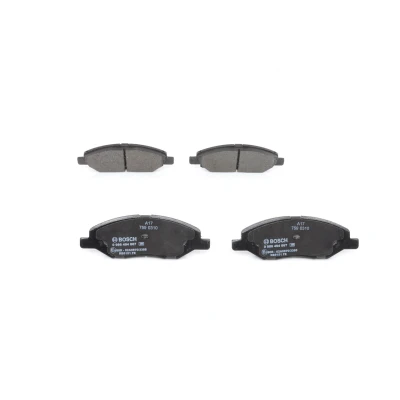 Billede af BOSCH 0 986 494 867 Bremseklodser Low Metallic med akustisk advarsel for slid anti knirke plade