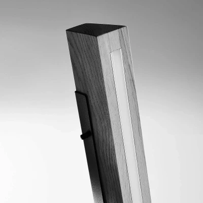 Billede af Madera LED bordlampe af egetræ, kan dæmpes