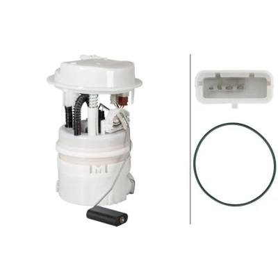 Billede af HELLA 8TF 358 146 551 Brændstof, føderdel med pakning, tankmåler trykregulator elektrisk