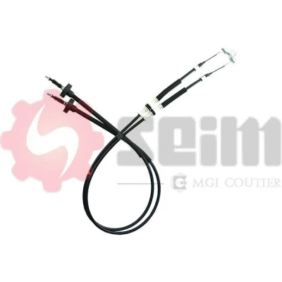Billede af SEIM 653240 Håndbremsekabel bag 2x1593/1400 Skivebremse OPEL: Astra G Caravan, H TwinTop, Vectra B Sedan