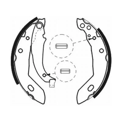 Billede af KRAFT 6025520 Bremsebakker 180,0 32,0 CITROËN: Xsara Hatchback, PEUGEOT: 205 II Hatchback