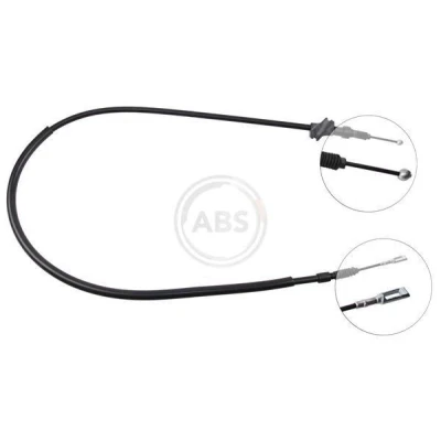 Billede af A.B.S. K10168 Håndbremsekabel 1358 Skivebremse til venstre /højrestyring AUDI: Coupe B3