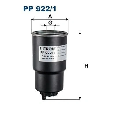 Billede af FILTRON PP 922/1 Brændstoffilter Påskruet filter MAZDA: CX 3