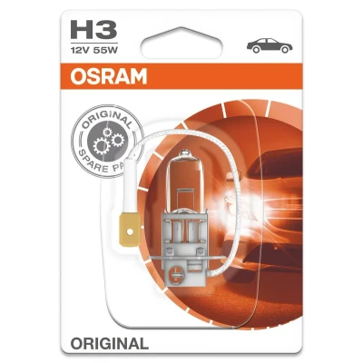 Billede af OSRAM 64151 01B Pære, fjernlys H3 12V 55w 3200K Halogen BMW: 5 Sedan, 3 Touring, 1 Hatchback, OPEL: Corsa D Astra G Caravan