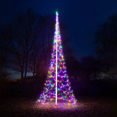 Billede af Fairybell LED juletræer 8 meter 1500 lys Flere farver