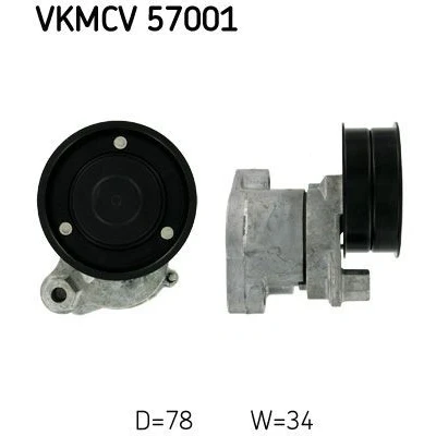 Billede af SKF VKMCV 57001 Strammehjul