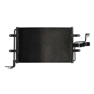 Billede af THERMOTEC KTT110607 Kondensator uden tørrer 585 x 362 16 mm VOLKSWAGEN: Golf 4, Bora Sedan, SEAT: Leon I Hatchback