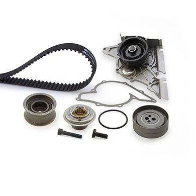 Billede af GATES KP2TH15344XS vandpumpe + Tandremssæt med Tru Power termostat AUDI: A6 C4 Avant, Cabriolet B4, Sedan