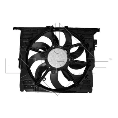 Billede af NRF 47839 Køleventilator 485 12 600 med kølerventilatorramme (karm), Kulløs motor