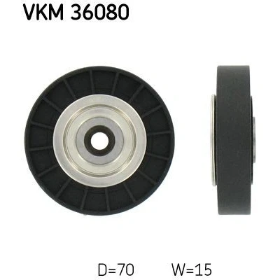 Billede af SKF VKM 36080 Remstrammerhjul RENAULT: CLIO 2