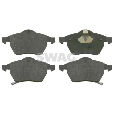 Billede af SWAG 57 91 6513 Bremseklodser foraksel med akustisk advarsel for slid stempelklips SAAB: 9 5 Sedan, 3 Hatchback, Stationcar, OPEL: Zafira A