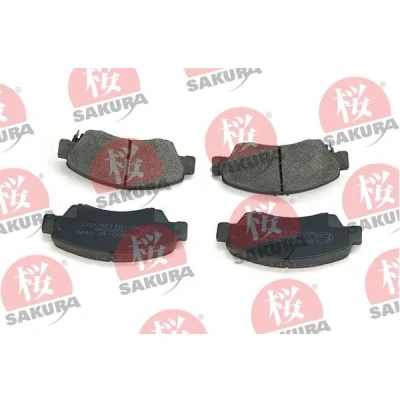 Billede af SAKURA 600 40 6696 Bremseklodser foraksel HONDA: Jazz 3, CIVIC 6 Hatchback, Stufenheck