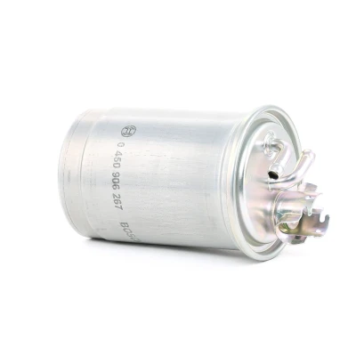 Billede af BOSCH 0 450 906 267 Brændstoffilter Ledningsfilter 8 VOLKSWAGEN: TRANSPORTER 4, 4 Bus, GOLF 2, FORD: Galaxy Mk1 MPV, AUDI: 80 B2, B3