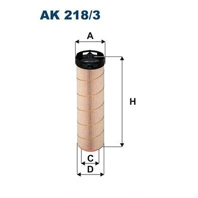 Billede af Luftfilter FILTRON AK 218/3