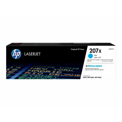 Billede af HP 207X cyan toner 2.450 sider kompatibel W2211X