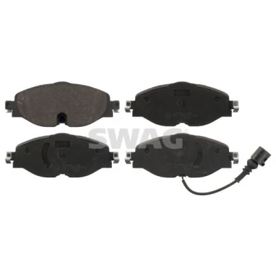 Billede af SWAG 30 91 6994 Bremseklodser foraksel Inkl. slidadvarselskontakt VOLKSWAGEN: Golf 7, Passat B8 Variant, Sedan, SKODA: Octavia 3 Combi