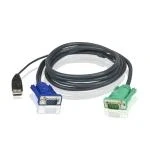 Billede af Kvm Kabel VGA Han / USB A Aten SPHD15 G 1.8 m