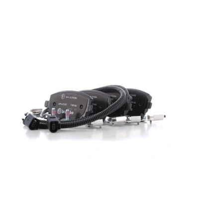 Billede af BREMBO P 85 064 Bremseklodser Inkl. slidadvarselskontakt med bremsecaliperskruer tilbehør BENTLEY: Continental GT, VOLKSWAGEN: Phaeton
