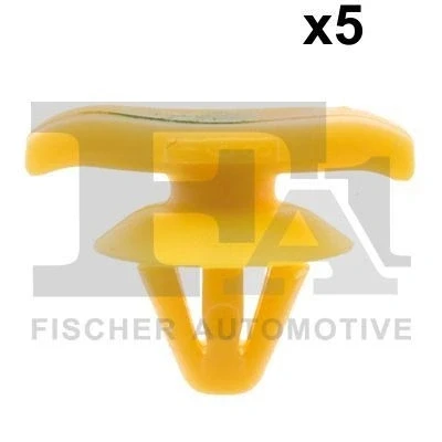 Billede af FA1 11 40105.5 Clips, side /beskyttelseslister gul VOLKSWAGEN: Passat B7 Variant, GOLF 7, 6, SEAT: Leon III ST